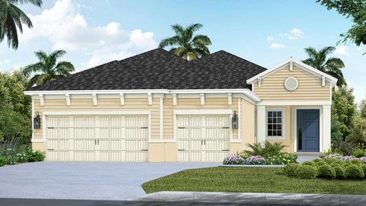 New construction Single-Family house 14510 Paddlers Xing, Parrish, FL 34219 plan Bright Meadow 2 - image