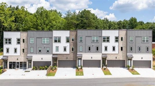 New construction Townhouse house 3573 Overlook Rise Dl, Peachtree Corners, GA 30092 - image