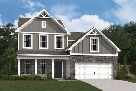 New construction Single-Family house 629 Willoughby Park Dr, Monroe, NC 28112 plan Erie II - image