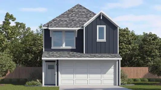 New construction Single-Family house 5842 Mansfield Creek Ln, Houston, TX 77091 plan Iris - image