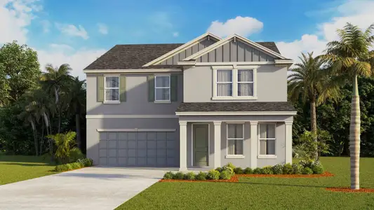 New construction Single-Family house 2637 Warren Acres Blvd, Wesley Chapel, FL 33543 null- photo 2 2