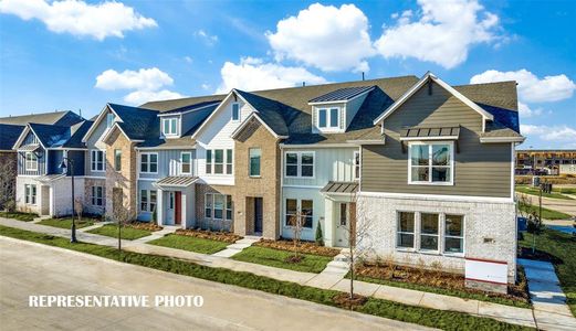 New construction Townhouse house 4365 Hopewell Street, North Richland Hills, TX 76180 Dalton II- photo 0