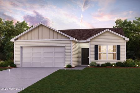 New construction Single-Family house 10267 Greystone Dr, Glen St. Mary, FL 32040 Beaumont- photo 0 0
