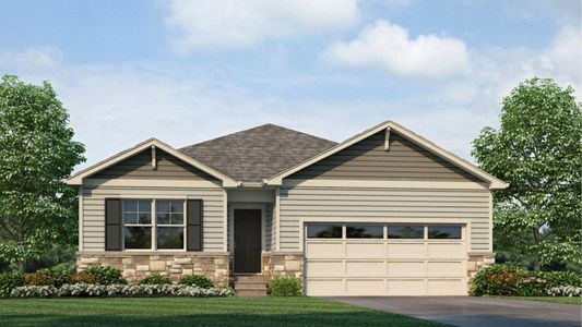 New construction Single-Family house 2254 Crosswind St, Fort Lupton, CO 80621 plan Chatham - image