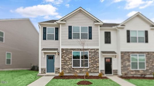 New construction Townhouse house 816 Old Tarboro Rd, Wendell, NC 27591 plan Blake - image
