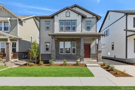 New construction Single-Family house 21045 E 61St Dr, Aurora, CO 80019 The Washburn- photo 0