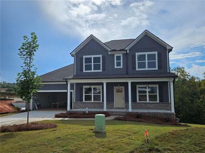 New construction Single-Family house 284 Macewan Circle, Winder, GA 30680 Jackson- photo 0