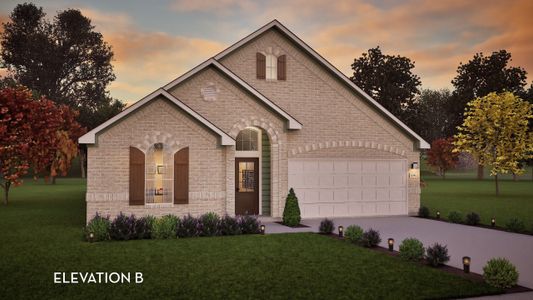 New construction Single-Family house 8826 Gull Cyn, Baytown, TX 77521 plan Glenwood - image