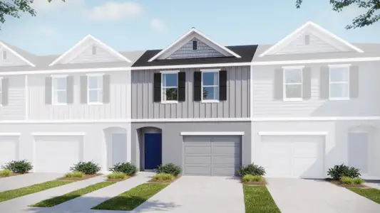 New construction Townhouse house 10631 Ironwood Tree Wy, San Antonio, FL 33576 plan St Sebastian - image