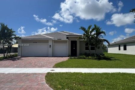 New construction Single-Family house 10130 Bahia Dr, Cutler Bay, FL 33189 plan Fraser - image