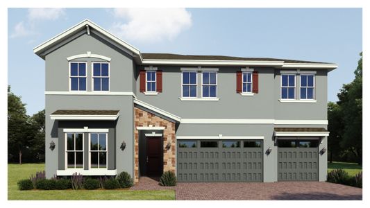 New construction Single-Family house 3220 Legends Preserve Dr, Daytona Beach, FL 32124 plan Ibis - image