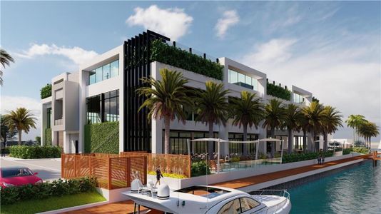 New construction Townhouse house 2713 Ne 42Nd St, Unit 2713, Lighthouse Point, FL 33064 - image