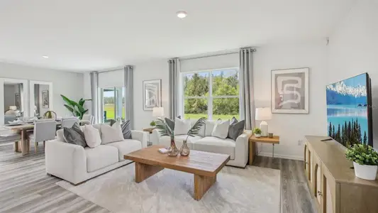 New construction Single-Family house 6761 Broad River Ave, Land O' Lakes, FL 34638 plan Elston II - image