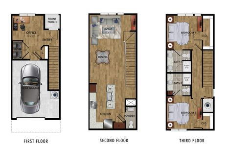New construction Townhouse house 719 E Locust St, San Antonio, TX 78212 null- photo 0
