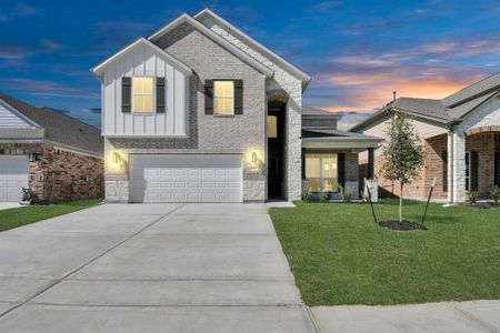 New construction Single-Family house 5622 Mammoth Oak Drive, Houston, TX 77066 - photo 0