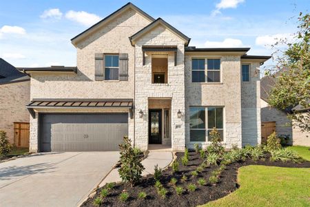 New construction Single-Family house 31518 Copper Oaks Ct, Fulshear, TX 77441 The Lexington- photo 0 0