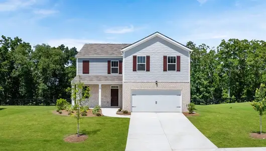 New construction Single-Family house 5595 Wintergreen Dr, Fairburn, GA 30213 plan FLORA - image
