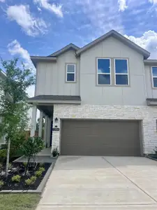 New construction Townhouse house 12654 Blue Catfish Ln, Cypress, TX 77433 plan Patton II - image