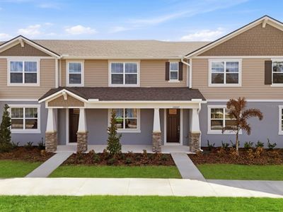 New construction Townhouse house 10007 Gazebo Aly, Orlando, FL 32832 - image