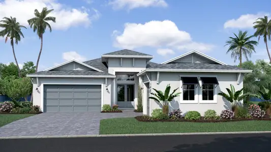 New construction Single-Family house 15534 Serengeti Blvd, Spring Hill, FL 34610 plan Eider - image
