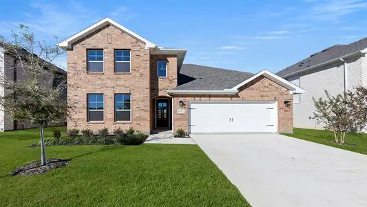 New construction Single-Family house 1632 Elle Ln, Aubrey, TX 76227 plan Sequoia II U - image