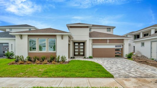 New construction Single-Family house 10523 Torchwood Sea Wy, San Antonio, FL 33576 Osprey- photo 0