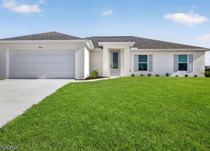 New construction Single-Family house 2237 Nw 4Th St, Cape Coral, FL 33993 plan The Sunset Harbor - image