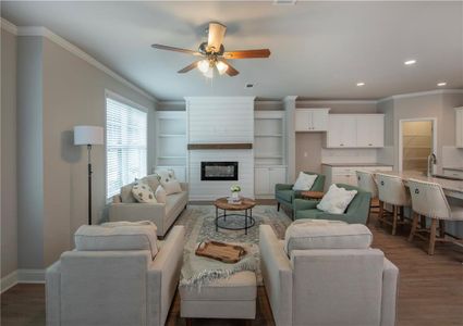 New construction Townhouse house 5377 Gray Birch Bnd, Flowery Branch, GA 30542 - image 5