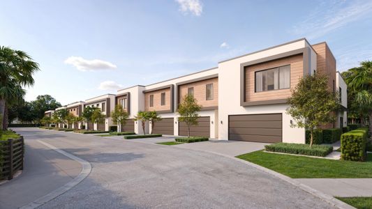 New construction Townhouse house 6824 Ne Briskel Pointe Dr, Boca Raton, FL 33487 - image