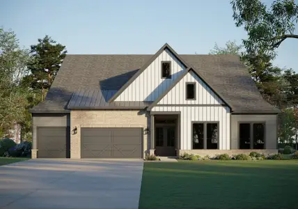 New construction Single-Family house 2000  Sawgrass Ct, Azle, TX 76020 plan Nelson 6141 - image