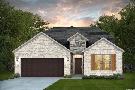 New construction Single-Family house 12413 Daingerfield, San Antonio, TX 78253 plan Harvard - image