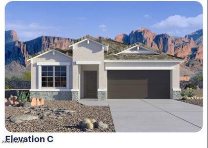 New construction Single-Family house 5462 S 253Rd Lane, Buckeye, AZ 85326 Abbot- photo 0