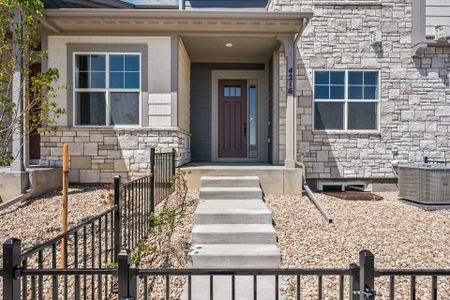 New construction Townhouse house 4216 Trapper Lake Dr, Loveland, CO 80538 plan Barrington - image