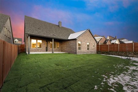 New construction Single-Family house 317 Honey Brook Ln, Aledo, TX 76008 Verbena- photo 35 35