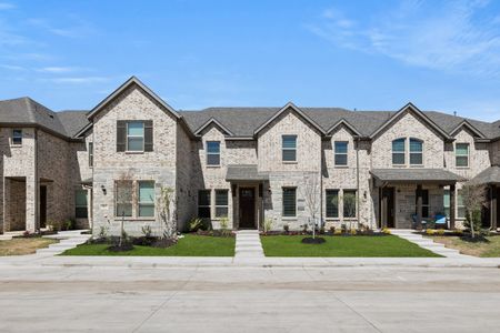 New construction Townhouse house 1991 Gentle Oak Trl, Corinth, TX 76210 plan Caddo - image