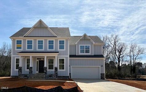 New construction Single-Family house 7408 Lone Silo Ln N, Wendell, NC 27591 - image
