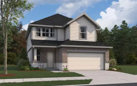 New construction Single-Family house 12231 Danza Dr, Willis, TX 77318 plan Birch - image