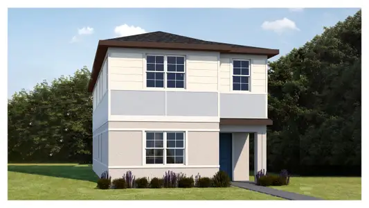 New construction Single-Family house 4937 Cross Prairie Pkwy, St. Cloud, FL 34772 plan Orchid - image