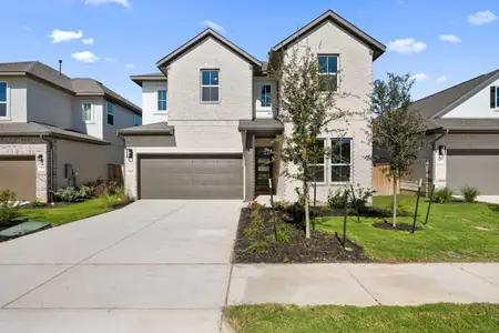 New construction Single-Family house 345 Marisol Bnd, Georgetown, TX 78626 plan Willow - image