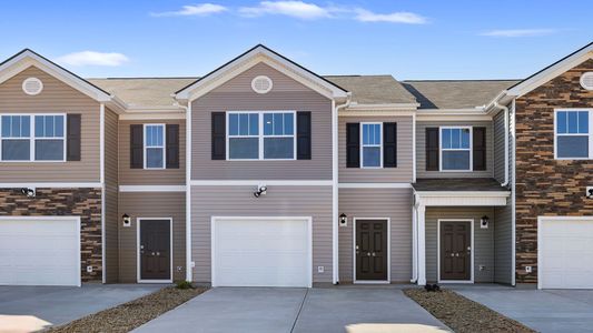 New construction Townhouse house 46 Sunriff Ct, Greer, SC 29651 plan Maywood - image