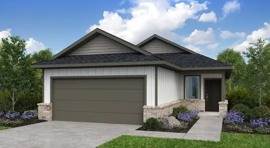 New construction Single-Family house 18010 Lasso Mills Dr, Hockley, TX 77447 plan Colson - image