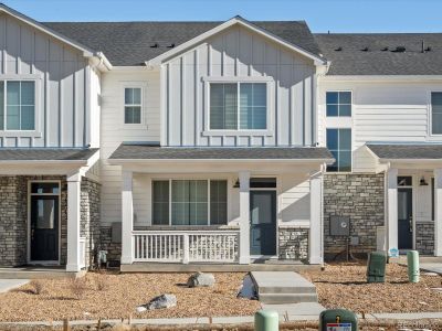New construction Townhouse house 6534 N Malaya St, Aurora, CO 80019 The Orchard- photo 0