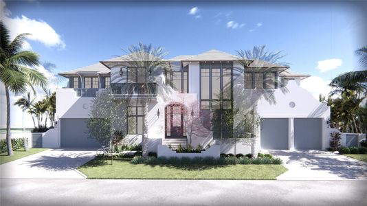 New construction Single-Family house 515 Lido Dr, Fort Lauderdale, FL 33301 - image