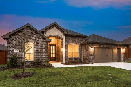 New construction Single-Family house 300 Honey Brook Ln, Aledo, TX 76008 Colca II FE- photo 3 3