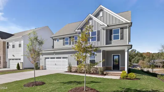 New construction Single-Family house 1417 Jasmine View Wy, Knightdale, NC 27545 plan Lucas - image