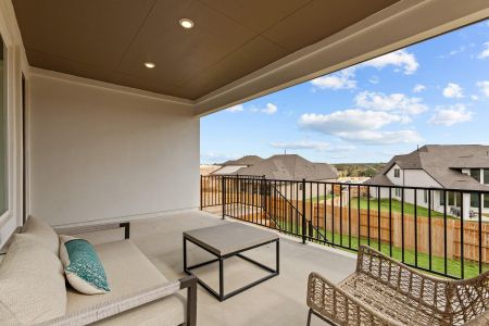 New construction Single-Family house 120 Golden Sage Ave, Georgetown, TX 78633 Bordeaux- photo 23 23