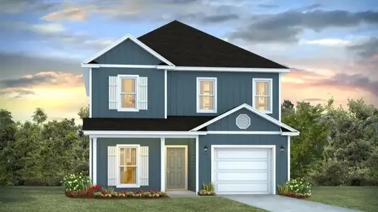 New construction Single-Family house 188 Needle Thrush Cir, Crawfordville, FL 32327 plan The Alabaster - image