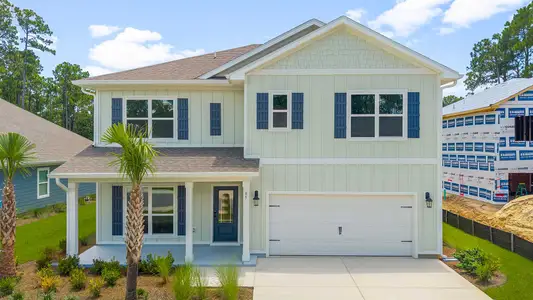 New construction Single-Family house 131 Dama Del Mar Wy, Panama City Beach, FL 32407 plan Rhett - image