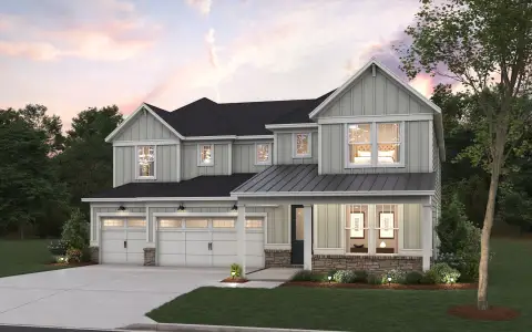 New construction Single-Family house Dawsonville, GA 30534 plan Roseland - image