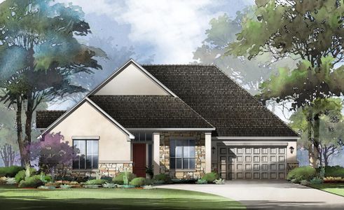 New construction Single-Family house 104 Alonzo, Boerne, TX 78006 plan Brazos - image